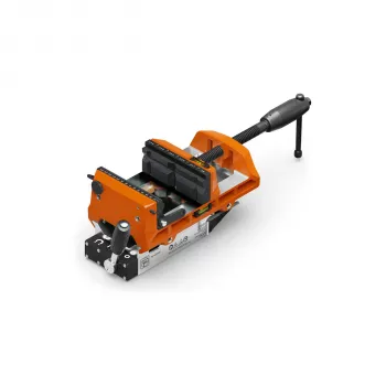 FEIN VersaMAG VISE 160 L Set Magnetic Clamping Vice with 160 mm Jaw Width and 15 kN Clamping Force