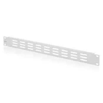 DIGITUS 1U Ventilation Panel with Grille for 19-Inch Cabinets, Light Grey RAL 7035