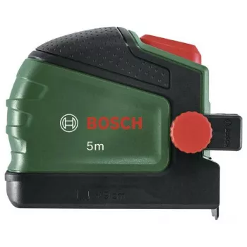 Bosch 1600A03318 5m Tape Measure with Pencil Clip (Green/Black)