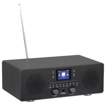 Reflexion HRA23INT DAB+ / FM / Internet Radio with Bluetooth, Spotify Connect, 2.4 inch TFT Colour Display, 2 x 5 W Stereo Speakers, Black