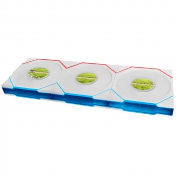 Lian Li UNI FAN TL120 LCD FLEX Wireless ARGB 120mm PWM Case Fan 3-Pack White