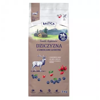 BA5 BALTICA Flavours of Regions Game with Forest Berries Dry Food for Small Breeds 3kg