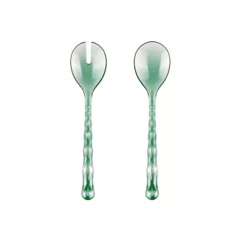 Guzzini Vanity Salad Servers Matcha Green