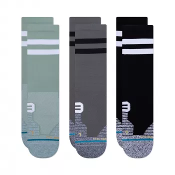 Stance Franchise Crew Running Socks 3-Pack – Multicolour, Size L