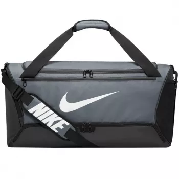Nike Brasilia 9.5 Training Duffel Bag Medium Dark Smoke Grey/Black/White DH7710 068