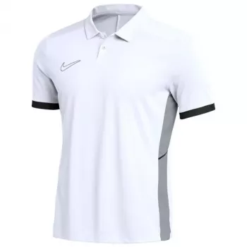 Nike Dri-FIT Academy 25 Men's Short Sleeve Polo Shirt White FZ9759-100 Size M
