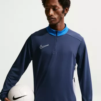 Nike Men's Dri-FIT Academy 25 Drill Top Navy Blue FZ9767 410 Size L