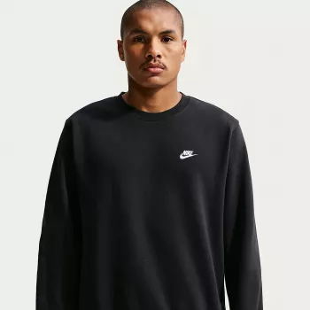 Nike Club Fleece Men's Hoodie Black S