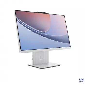 Lenovo IdeaCentre AIO 24ILL11 23.8 inch Non-Touch All-in-One PC, Intel Core Ultra 7 256V, 16GB RAM, 1TB SSD, Windows 11 Home, Cloud Grey