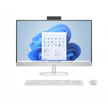 HP All-in-One 27 - Intel Core Ultra 5 125U | 27 inch touchscreen | 16GB | 512GB | Windows 11 Home | White