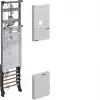 Hager univers Z Complete Meter Panel ZH3EL27T, BKE-I, 1050mm, 1-Field, 3 PLE, 63A, Pre-assembled