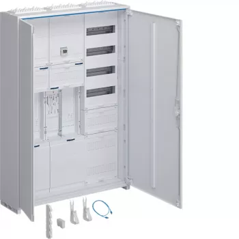 Hager ZB33ET225W1T universal Z distribution box, 1100 mm height