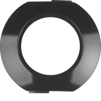 Hager WTD3372BG Intermediate Frame 1-Gang Serie 1930 Glossy Black