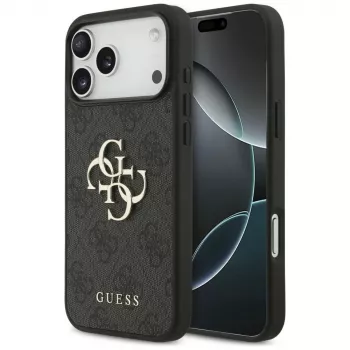 GUESS 4G Big Logo Case for iPhone 17 Pro Max / 18 Pro Max - Black