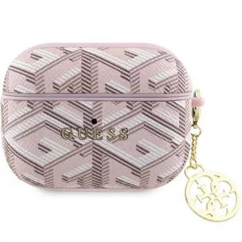 Guess GUAPPGCE4CP AirPods Pro Case Pink GCube Charm