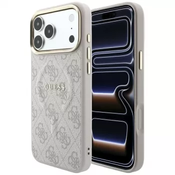 GUESS Embossed 4G Classic MagSafe Case for iPhone 17 Pro Max / 18 Pro Max - Pink