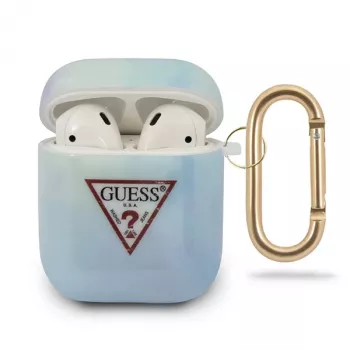 GUESS GUACA2TPUMCGC02 AirPods 1/2 Case Blue Tie & Dye Collection
