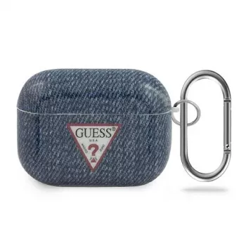 GUESS AirPods Pro Case Dark Blue Jeans Collection