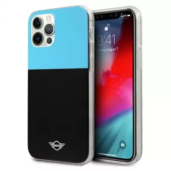 MINI MORRIS Colour Block Hard Case for iPhone 12/12 Pro 6.1 inch - Blue