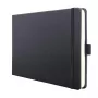 SIGEL CO201 Notebook A5 Blank Black 66 Sheets