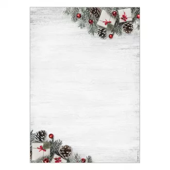 SIGEL DP416 Christmas Paper Scandinavian Christmas Motif DIN A4 90 g/m² 100 Sheets