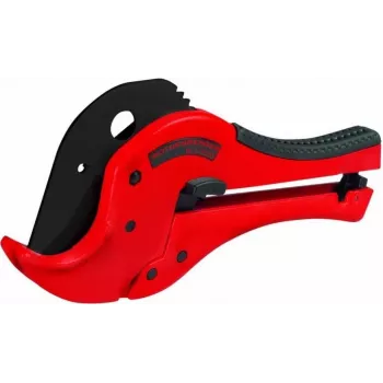 ROTHENBERGER ROCUT TC63 Plastic Pipe Cutter 63 mm Stainless Steel V-Cut Blade Ratchet