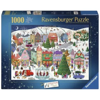 Ravensburger puzzle Enchanted Christmas Town (1000 pieces)