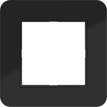 Hager WAD9100BG C.8 1-Gang Cover Frame, Glossy Night Blue