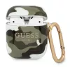 GUESS Camo Collection AirPods 1/2 Case Green/Khaki