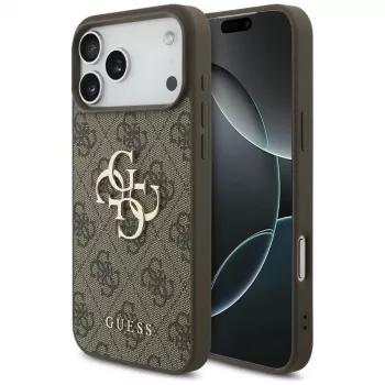 GUESS 4G Big Logo Case for iPhone 17 Pro Max / 18 Pro Max - Brown
