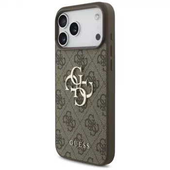 GUESS 4G Big Logo Case for iPhone 17 Pro Max / 18 Pro Max - Brown