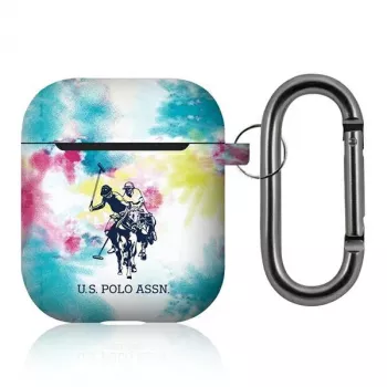 U.S. Polo Assn. US Polo AirPods 1/2 Case Multicolour Tie & Dye Collection