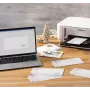 SIGEL 25 Christmas Envelopes Rustic White DL without Window