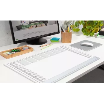SIGEL H7366 2-Year Calendar Desk Pad, 59.5 x 41 cm, 40 Sheets, Non-Slip, Tear-Off, Multilingual