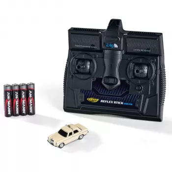 TAMIYA CARSON Carson 1:87 Mercedes-Benz 200/8 Taxi 2.4GHz 100% RTR Micro RC Car
