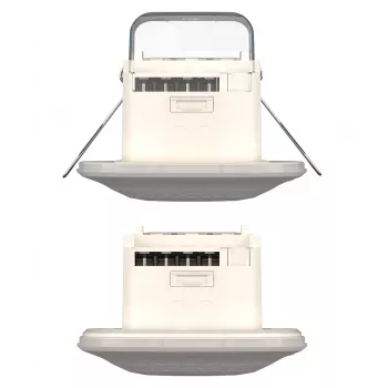 THEBEN theLuxa 103 S360-100-12 DE-UP WH Passive Infrared Ceiling Presence Detector, Flush-Mounted, White