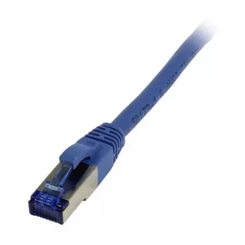 SYNERGY21 S217228 Cat6a S/FTP Patch Cable, 5m, Blue, LSZH/TPE Superflex, 500MHz, 10Gbps