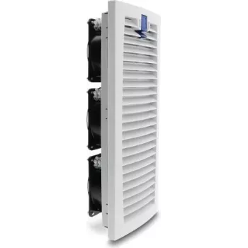 Delock 3 Axial Fans 230 V AC with Filter 418 x 180 x 84 mm