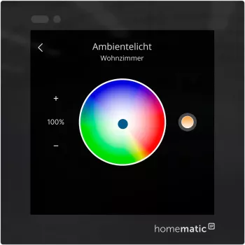 Homematic IP Glasdisplay - plus (HmIP-WGD-PL) Smart Home Touch Control Display