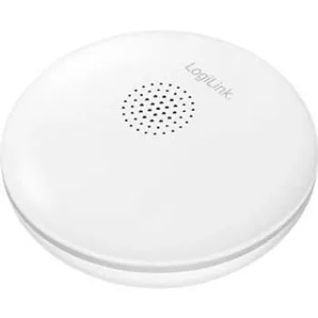 LogiLink WiFi Smart Water Sensor, Round Shape, Tuya-Compatible