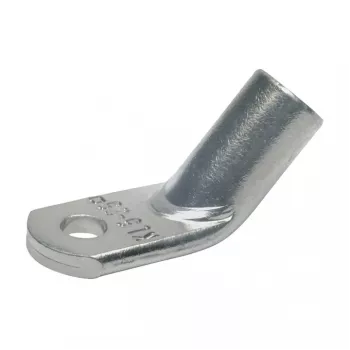 Klauke 48R1245 Angled Tubular Cable Lug, Tinned Copper, 95 mm², M12, 45°