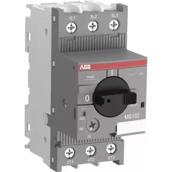 ABB MS132-25 Motor Protection Circuit Breaker, 3-Pole, 25A, Thermal-Magnetic