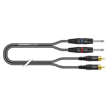 Sommer Cable SC-Onyx 0.25mm2 Patch Cable 1m