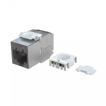 EFB Elektronik E-200130 Keystone Slim/Short Cat.6A Shielded Die-Cast Zinc 10G Module