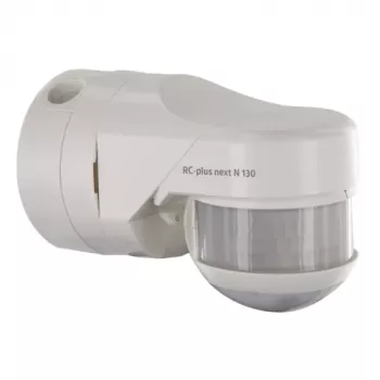BEG RC-plus next N 130 white motion detector with 130° detection range and creep protection