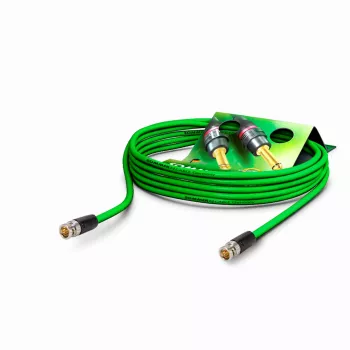 Sommer Cable SC-Vector 0.8/3.7 HD-SDI video patch cable, BNC plug to BNC plug, 1 m, black