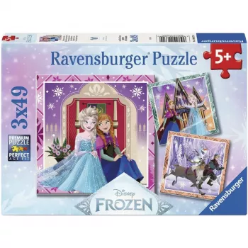 Ravensburger Disney Frozen 2 Children's Puzzle Set - 3x49 Pieces