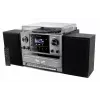 Soundmaster MCD5600SW Stereo Music Centre with DAB+ Radio, CD Player, Turntable, Double Cassette Deck, Bluetooth, USB Recording - Black