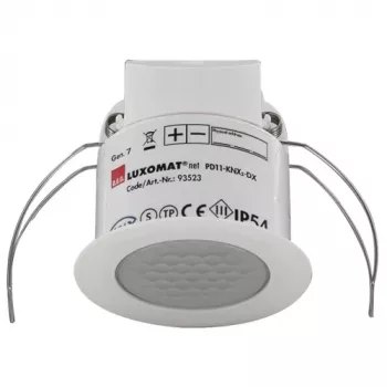 BEG PD11-KNXs-FLAT-DX-DE KNX Presence Detector, Flush-Mounted, 360°, White