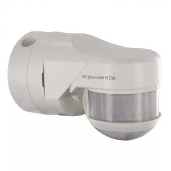 BEG BRCK LUXOMAT RC-plus next N 230 White Motion Detector with 230° Detection Range and Creep Zone Protection